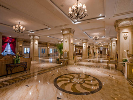 杭州第一世界休闲酒店大堂图片